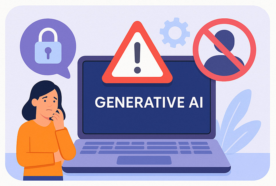 Mockup de Ética na IA Generativa