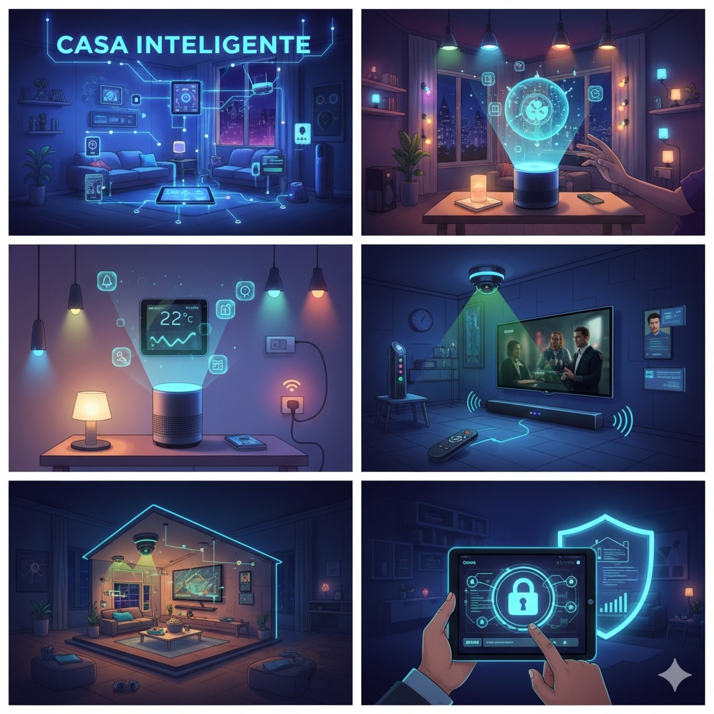 Qual tecnologia você está mais ansioso para integrar ao seu lar?