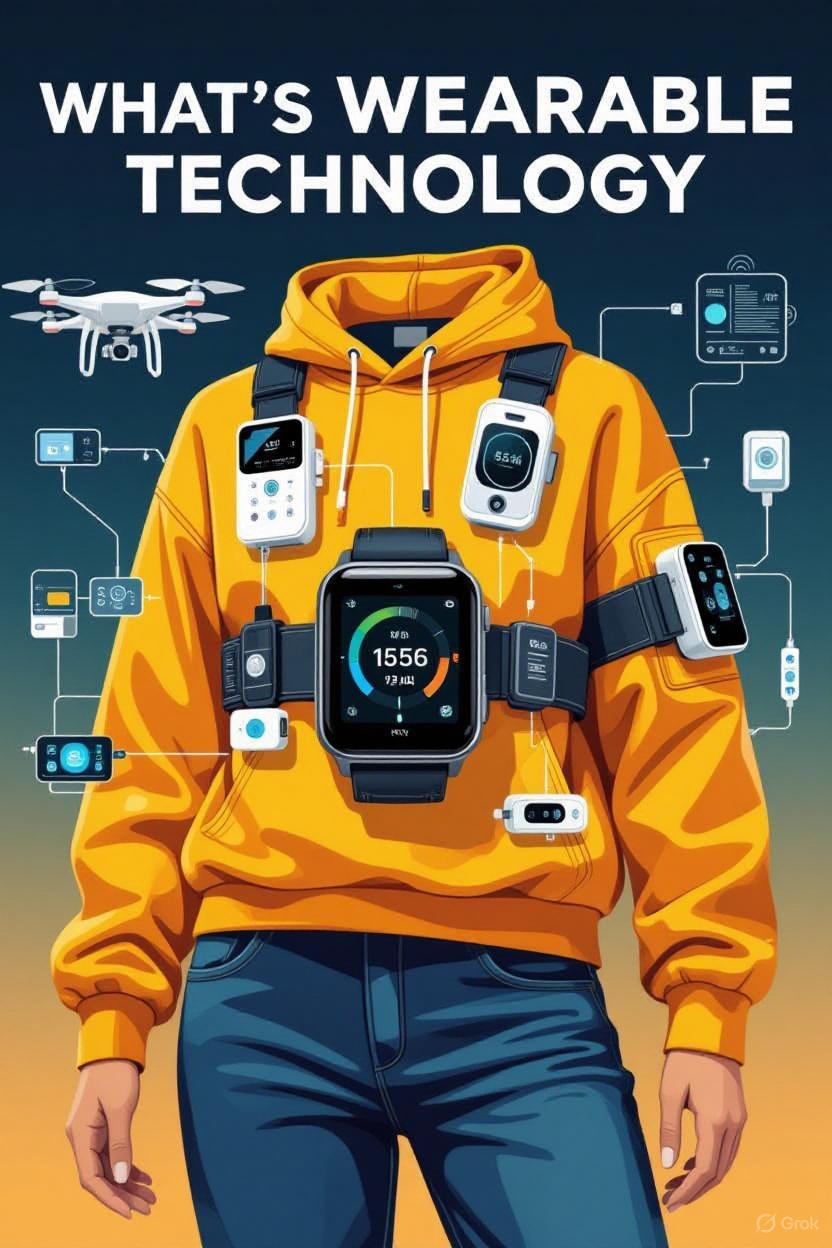 Ilustração: o que é computação vestível