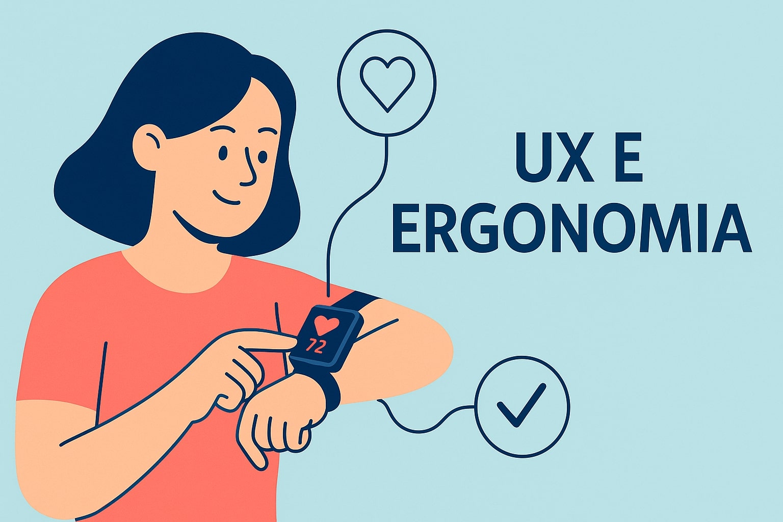 Ilustração: UX e ergonomia em dispositivos vestíveis