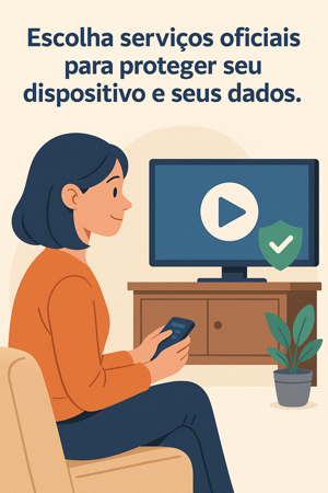 Streaming legal e seguro