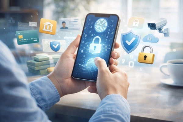 Blindagem digital, smartphone tratado como cofre digital