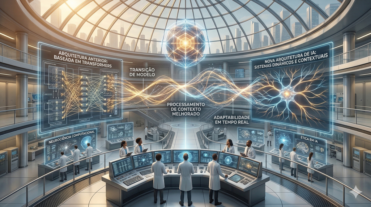 Nova geração de inteligência artificial com agentes autônomos substituindo modelos tradicionais
