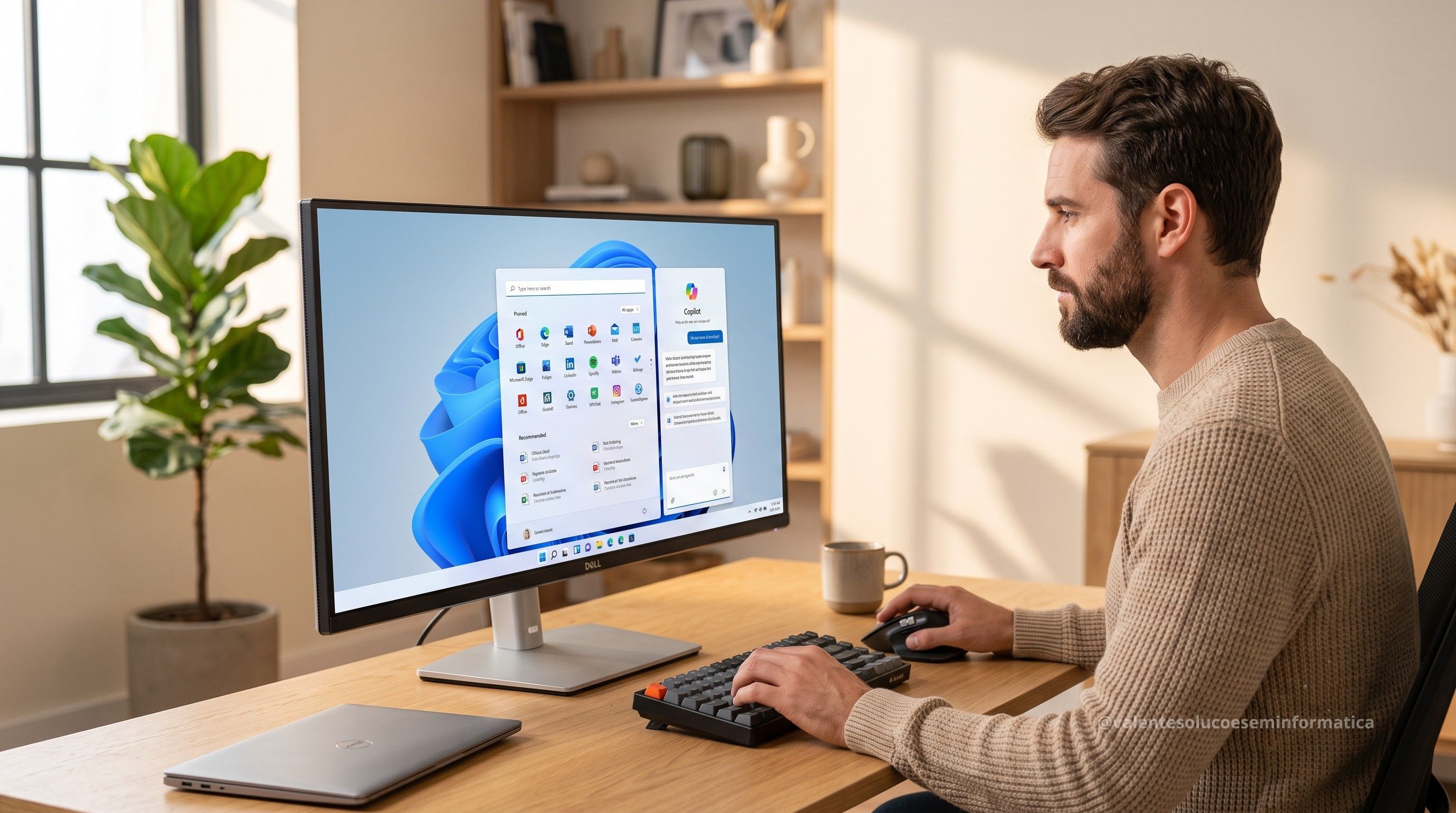 Windows 11 integra recursos de inteligência artificial à barra de tarefas