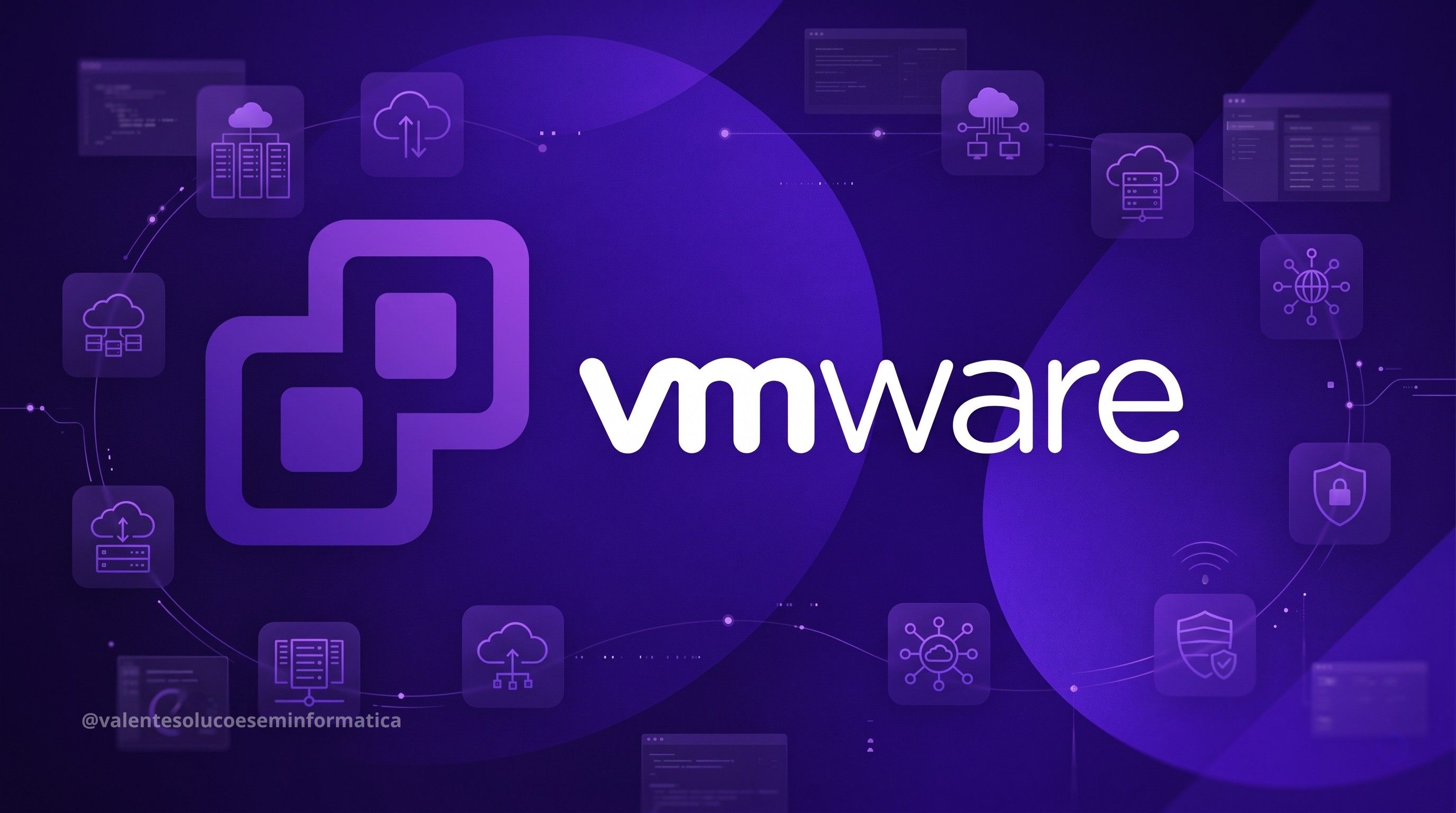 Equipe analisando alertas no VMware vCenter Server